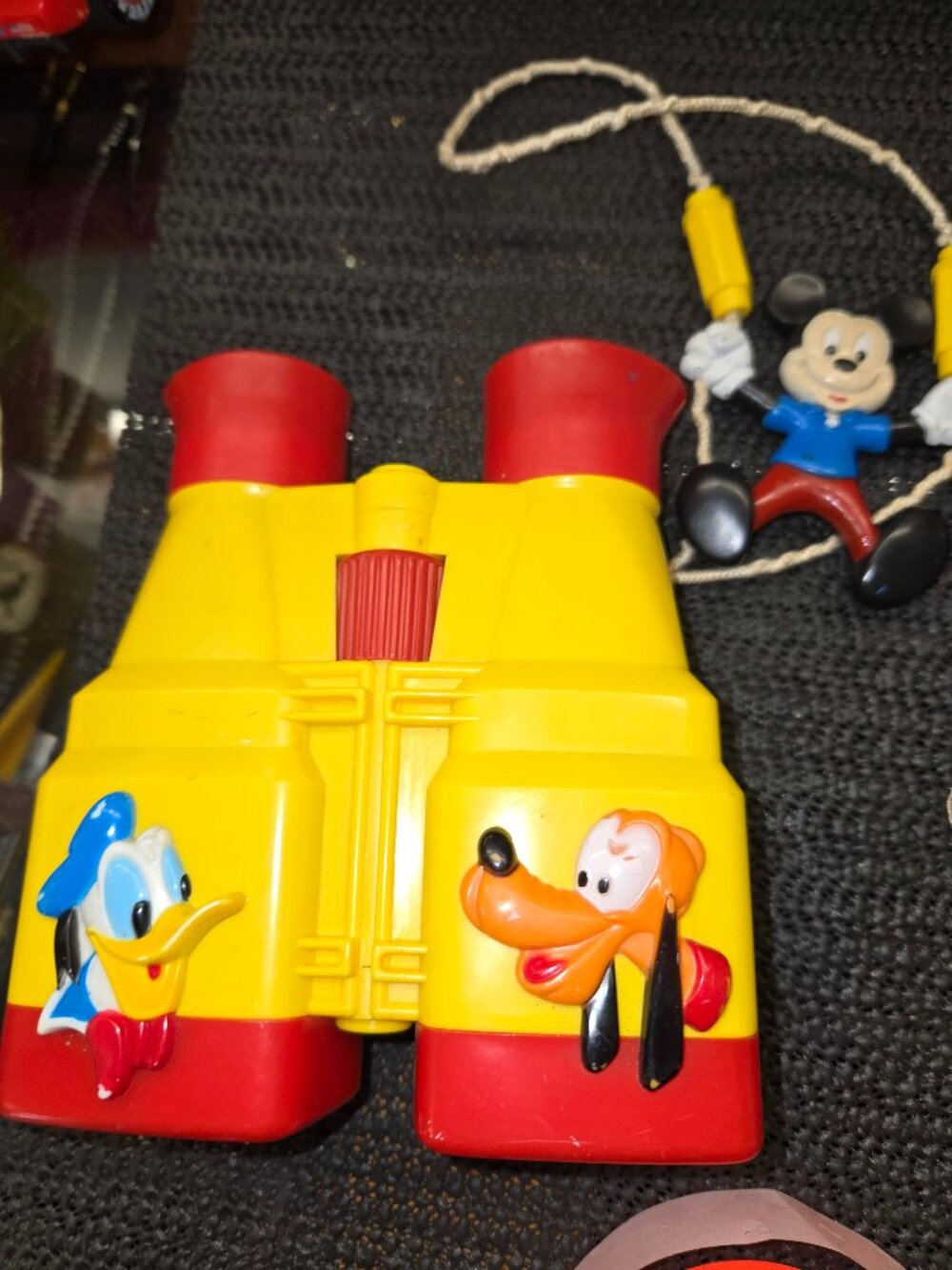 Vintage Illico Disney Binoculars Mickey Mouse
